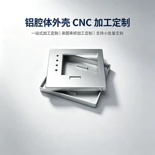 定制地暖温控器腔体铝外壳壁挂炉温控模块CNC加工铝合金散热机箱