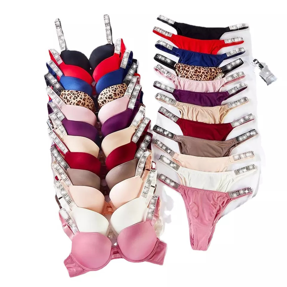 victoria brand underwear women bra panty set