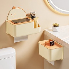 パンチフリー壁掛けティッシュボックスバスルームトイレ壁収納ラック収納ボックスティッシュホルダーティッシュボックスメーカー