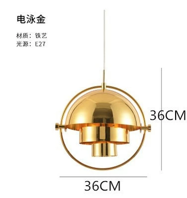 Creative transformer, ceiling lamp for living room, coffee decorations