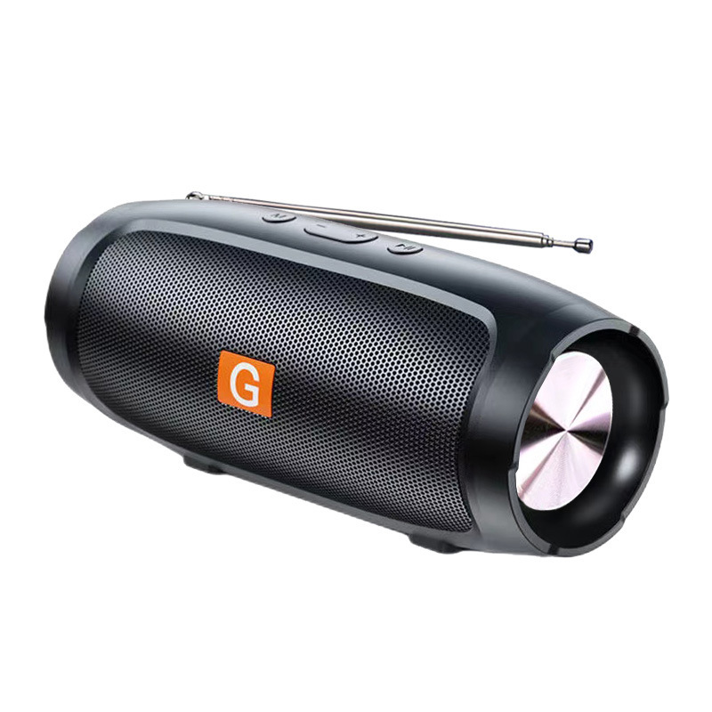 J007FM Bluetooth スピーカーラジオ屋外ポータブルホームデュアルスピーカーサブウーファーデスクトップ小型ミニスピーカー|undefined
