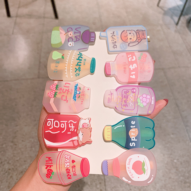 Cartoon Frosted Drink Bottle Side Clip Wholesalepicture4