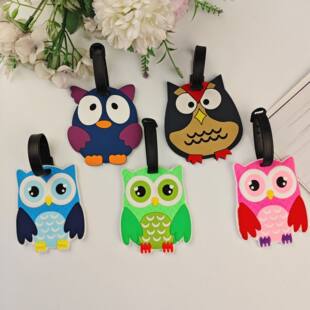 Cartoon luggage tag, suitcase PVC