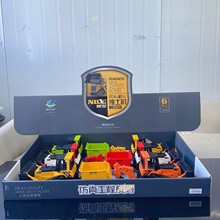 跨境儿童玩具惯性推土工程车仿真双头翻斗推土模型车男孩礼物套装