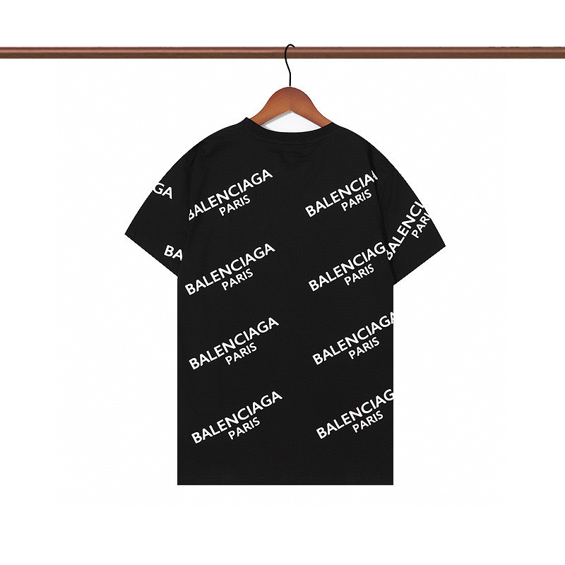 国境を越えた25ss夏の新型230グラムの双糸綿はアルファベットロゴで男女の同じファッションtシャツを刺繍している|undefined
