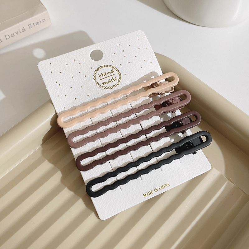 Pinza para el cabello que no deja marcas, clip especial para el lavado de cara y el maquillaje, fijación de la raíz del cabello, clip esponjoso, clip para flequillo, horquilla lateral, tocado