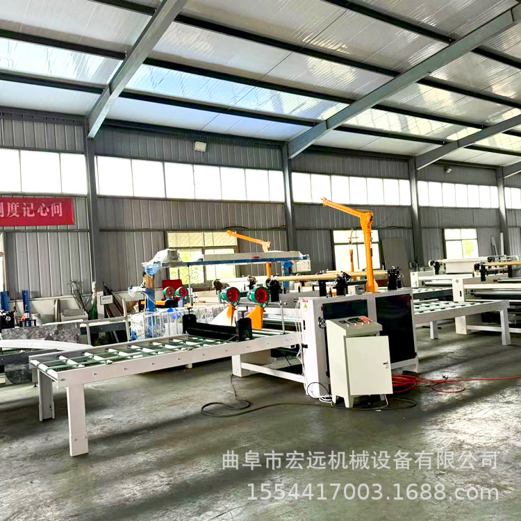 1320型木纹纸贴纸机 pvc发泡板热转印贴面机图片