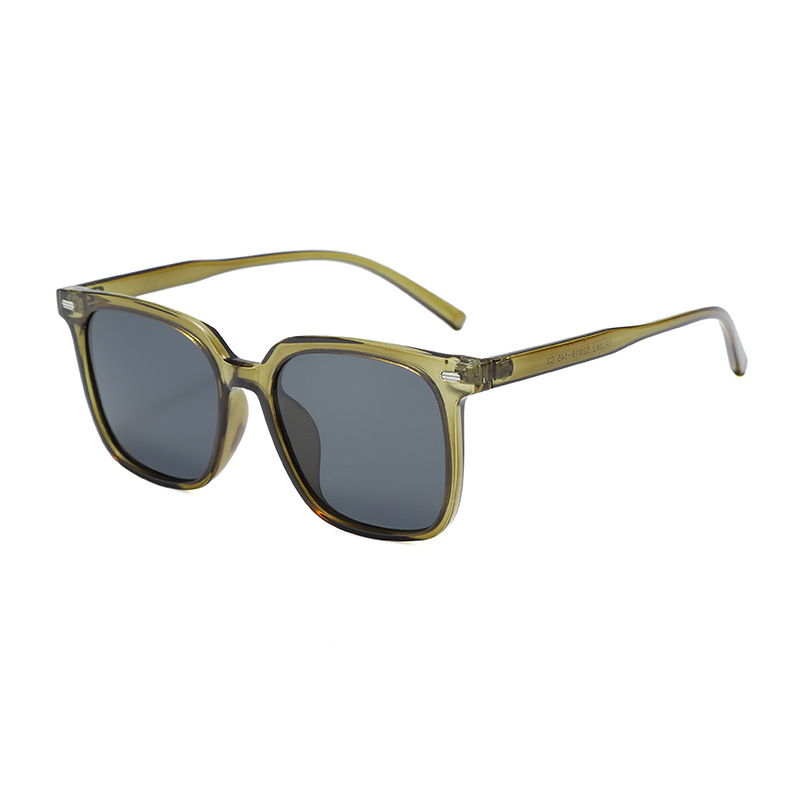 Las celebridades de Internet del mismo estilo de gafas de sol TR90 para mujeres usan gafas de protección solar y gafas de sol, tendencia de moda, gafas de sol polarizadas con protección UV