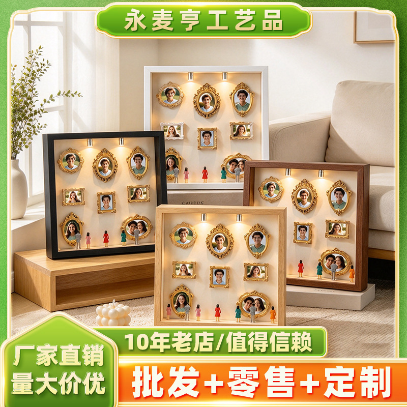 Cross-Border Museum Photo Frame Hollow Three-Dimensional Blind Box Figurine Display Frame Desktop Inspirational Ornament Stand Mini Picture Frame Cross-Border Museum Photo Frame Hollow Three-Dimensional Blind Box Figurine Display Frame Desktop Inspirational Ornament Stand Mini Picture Frame