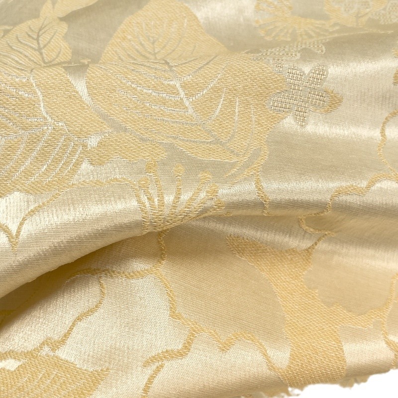 Mosaico danza tela jacquard 43,5 mm seda lana tejida seda seda seda invierno tela de ropa FD6491