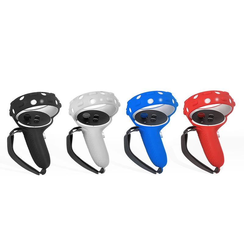Suitable for Oculus Quest 2 Controller Silicone Cover, Extended Full-Cover Detachable Battery Protective Cover, Vr Accessories Suitable for Oculus Quest 2 Controller Silicone Cover, Extended Full-Cover Detachable Battery Protective Cover, Vr Accessories