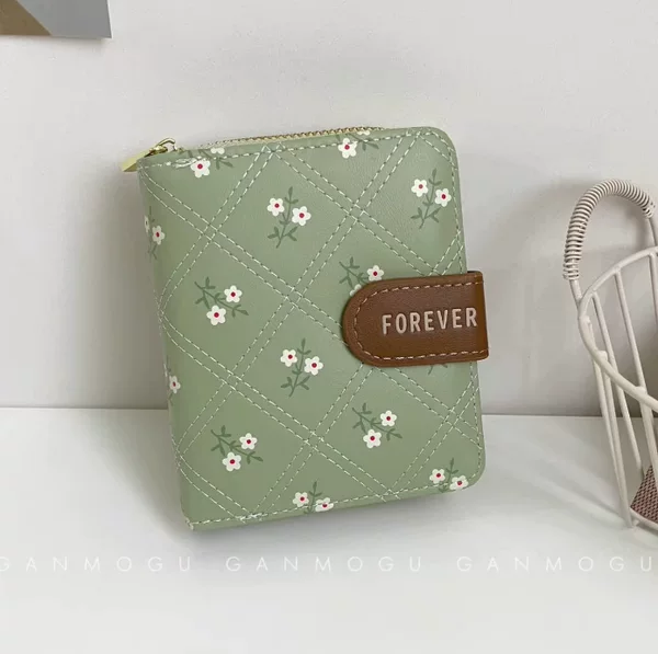 New cute short wallet for girls 70% off Korean version student personalized coin and card holder cute coin purse