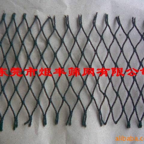 供应黑色绿色球场网，高尔夫球网，无结网 pvc丝球场围栏网护栏网