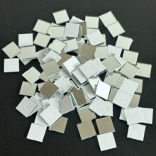 100粒马赛克自粘玻璃贴片小方块背胶自粘镜面颗粒手工diy散装饰