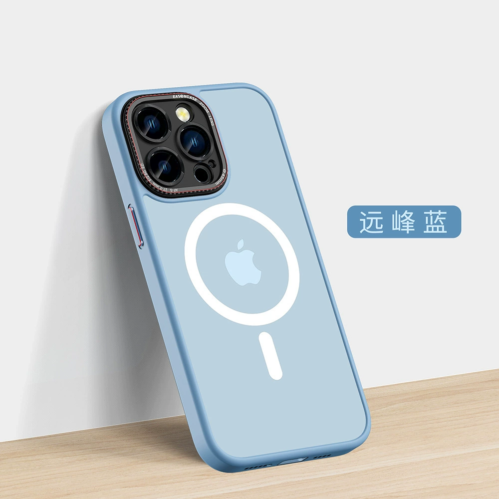 Apple, совместимый чехол для iPhone 14, прозрачный чехол, матовая защитная оболочка, простой и элегантный дизайн, 14promax, iPhone, защита от падений