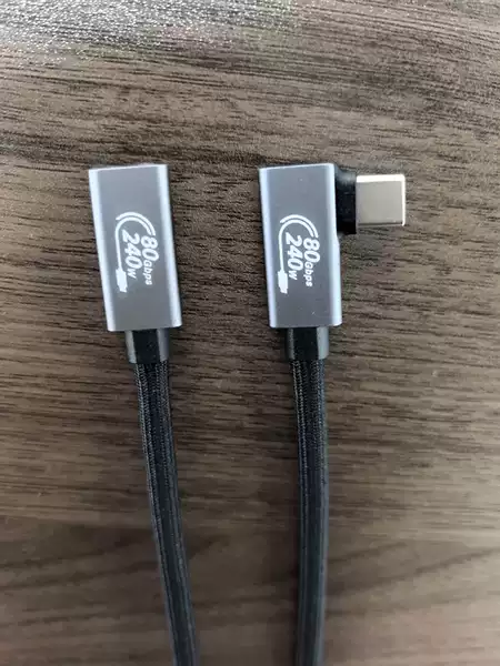 USB4 (elbow extension cable male to female)