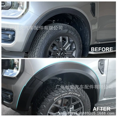 Suitable for 22-24 Ford: Wheel eyebrow