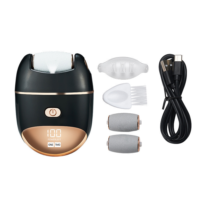 Molino eléctrico de pies zhimei para eliminar callos de piel muerta pantalla digital LCD lavado de agua de todo el cuerpo reparador automático de pies para moler artefactos de piel de pies