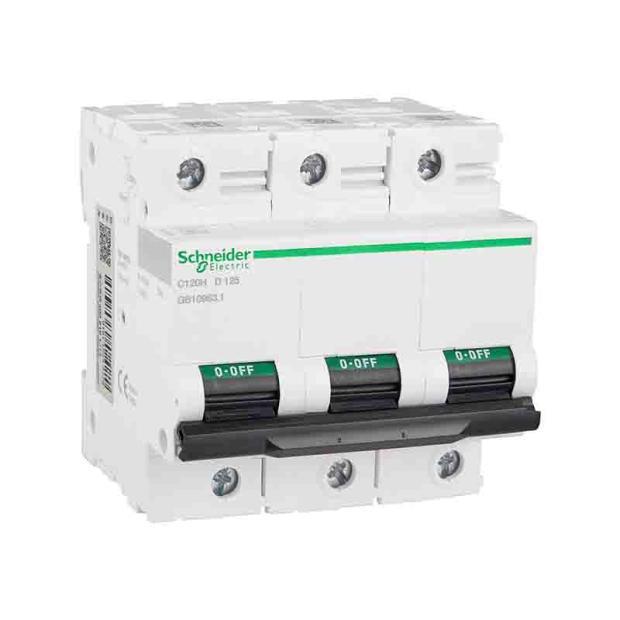 C120H 3P D125A 10kA A9系列大额定电流微型断路器过载保护
