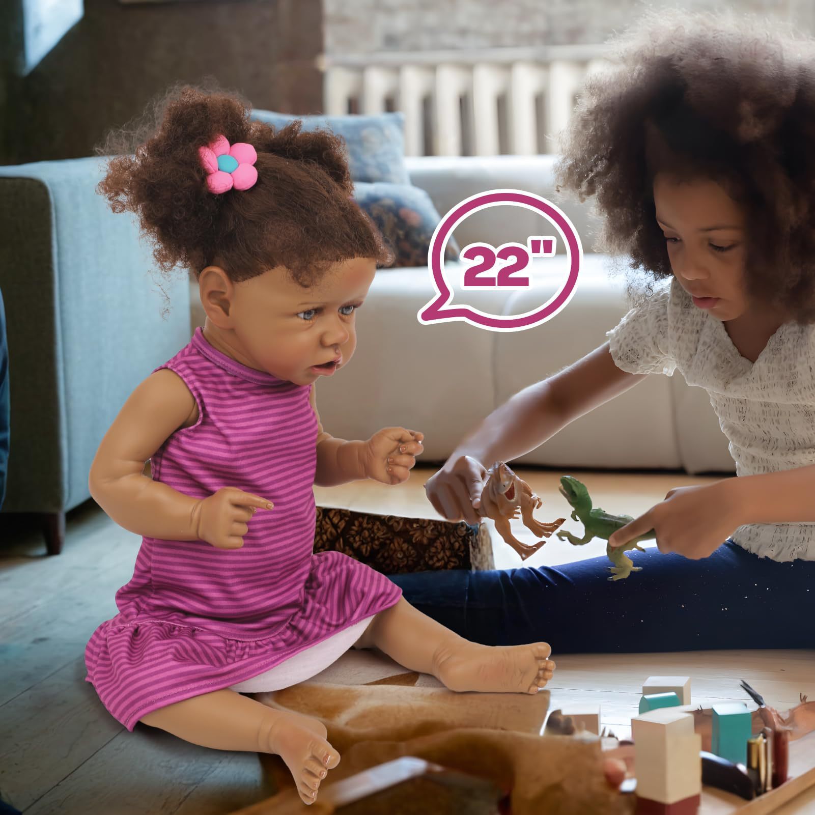 Muñeca de regeneración de 22 pulgadas muñeca de regeneración de 22 pulgadas muñeca de regeneración suave de venta