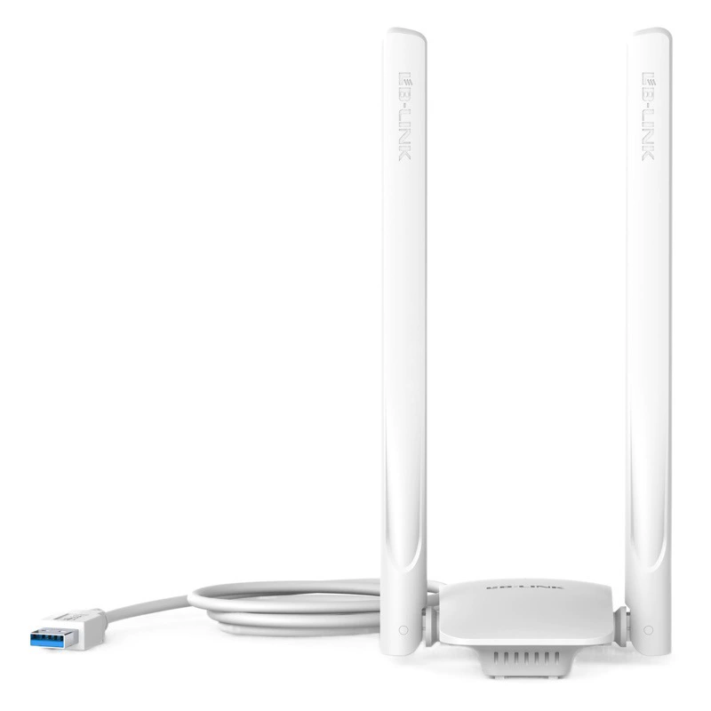 Беспроводная сетевая карта 1300M без драйверов, Wi-Fi ресивер 5G двухдиапазонный для настольного компьютера, USB 3.0, незаменимый BL-H18