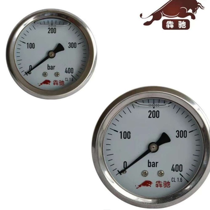 犇驰高压清洗机洗车机液压压力表