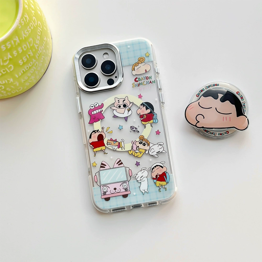 Чехол для iPhone Pro совместимый с Apple, мультяшный дизайн, защитный от падений, для iPhone 15/14