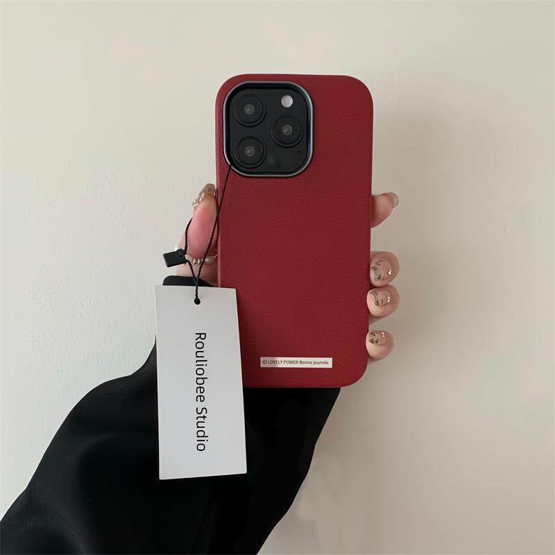 简约英文适用苹果16PROMAX手机壳iPhone15大孔14简约13软壳12小众|undefined