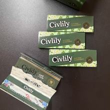 跨境厂家直供Civlily星系烟纸 110mm预装包装纸原味木浆纸带tips