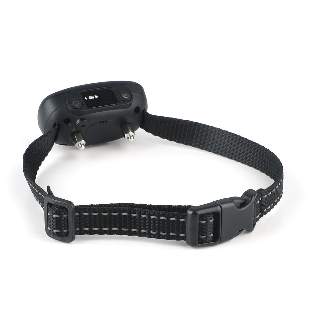 亚马逊热销止吠项圈狗狗训练器带训狗器防狗叫新款震动电击止吠器