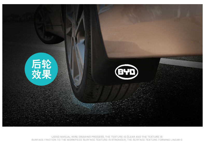 BYD F30L3G5S67 Fangchengbao Qin PLUS Tang Song DMI Yuan EV Denza D9Z Seal Sea Lion fender