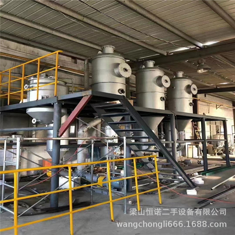回收二手蒸发器 5000升316三效强制循环蒸发器 废水浓缩结晶蒸发