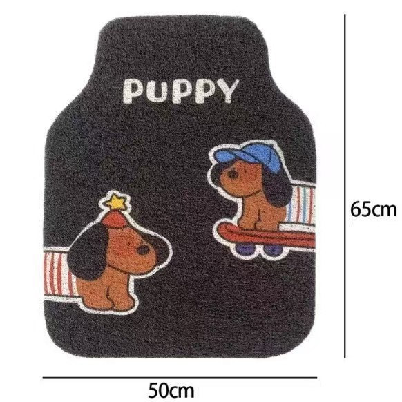 Best-selling cross-border cute cartoon cuttable floor mats, silk loop floor mats, dirt-resistant and wear-resistant car floor mats, easy to maintain, in stock