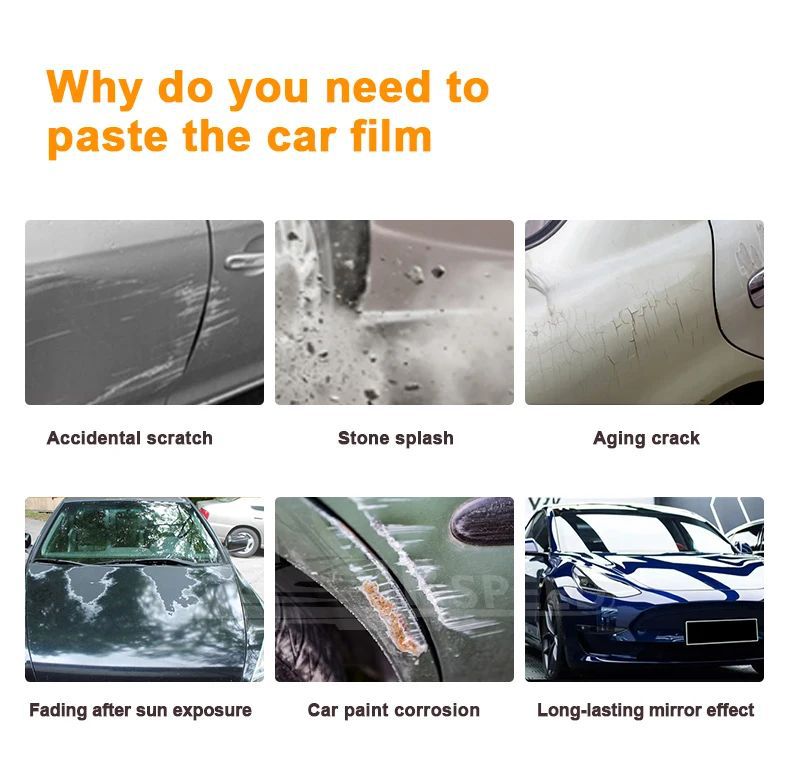 Cross-border 20-23 Tesla model3 Rejuvenation Special Invisible Car Clothing TPU Film Paint Protective Film