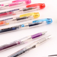 白金PPQ-200钢笔万年笔学生书写彩色钢笔成人练字钢笔可替换墨囊