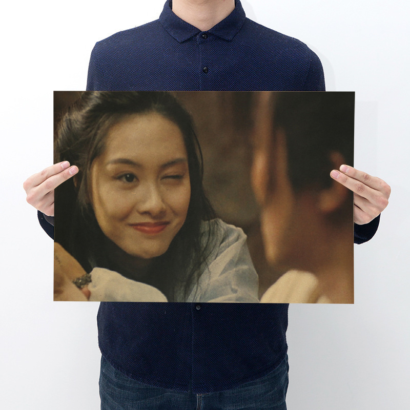 【100款经典电影海报】复古牛皮纸装饰画酒吧宿舍墙壁纸文艺贴画|undefined