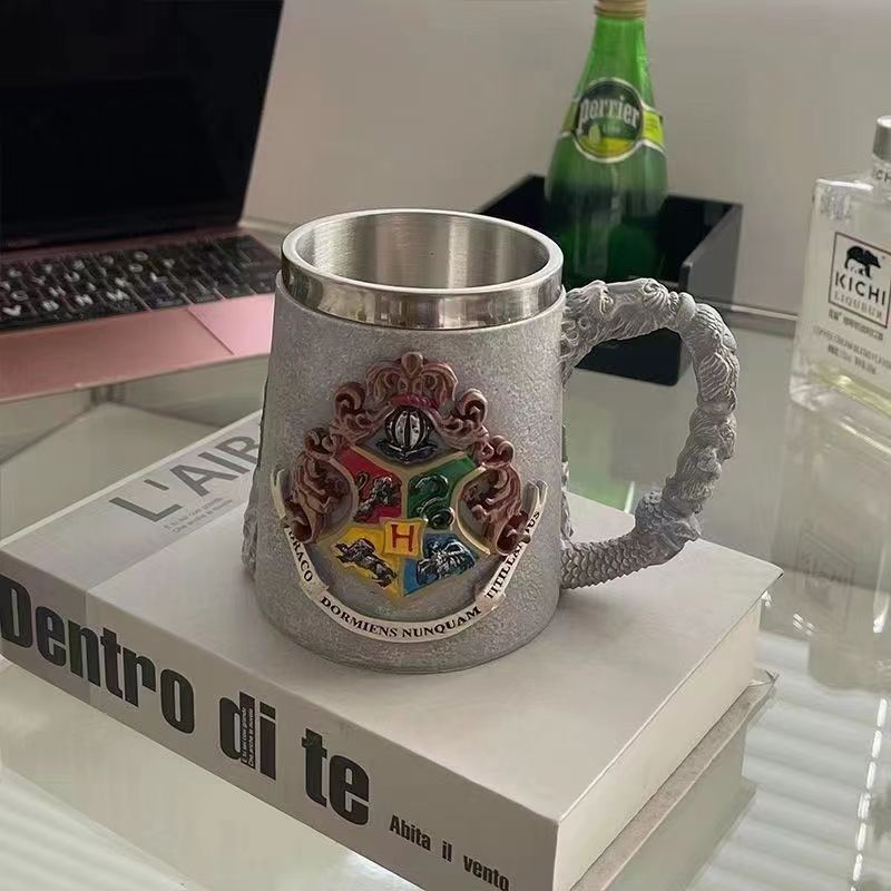 Harry Potter taza de cerveza personalidad película alrededor de recuerdos creativos Harry Potter taza de café de marca de gran capacidad