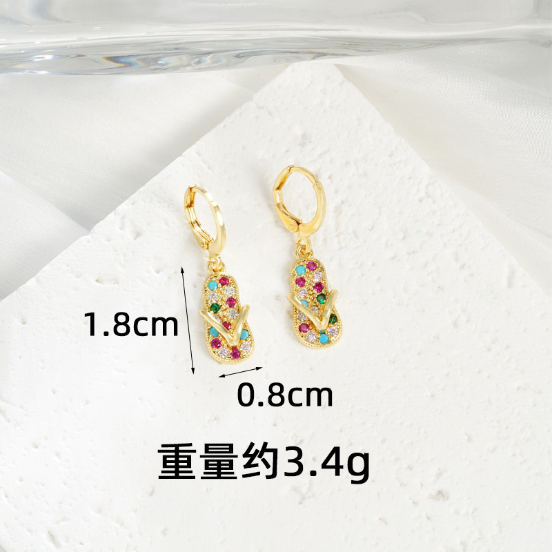 Nuevo diseño de collar de oro de arena vietnamita sensación de diamantes zapatillas pendientes mujeres nicho no se desvanecen joyas al por mayor