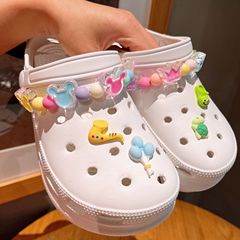 洞洞鞋diy鞋花適配cross可拆卸鞋面鏈條裝飾扣可拆卸鏈小紅書同款