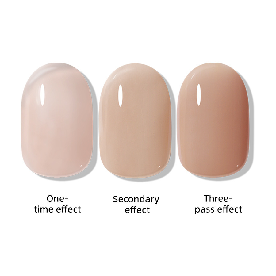 Pure Color new white nail polish glue nude transparent nail polish shop special high-grade nail polish lasting firm Factory wholesale