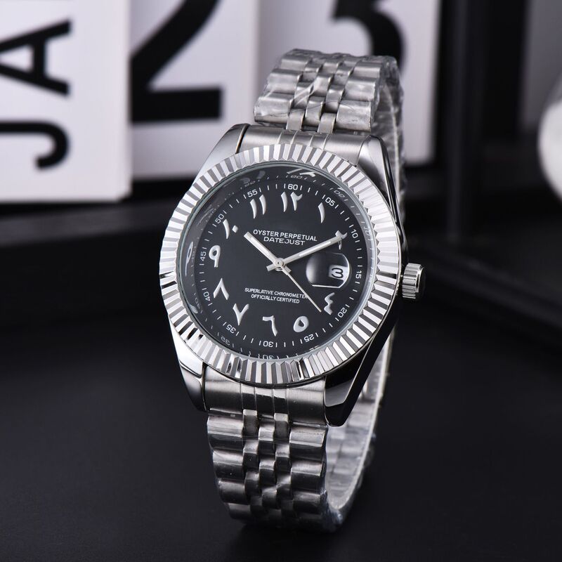 Cross-Border Seiko Tooth Ring Glossy Digital Middle Eastern Arabian Quartz Watch Quartz Watch Al601075
