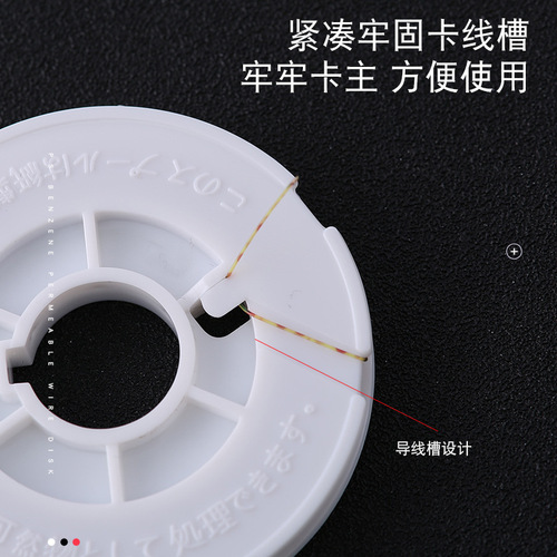 High-quality plastic fishing line reel with 50m and 30m fishing line capacity, wholesale fishing line spool