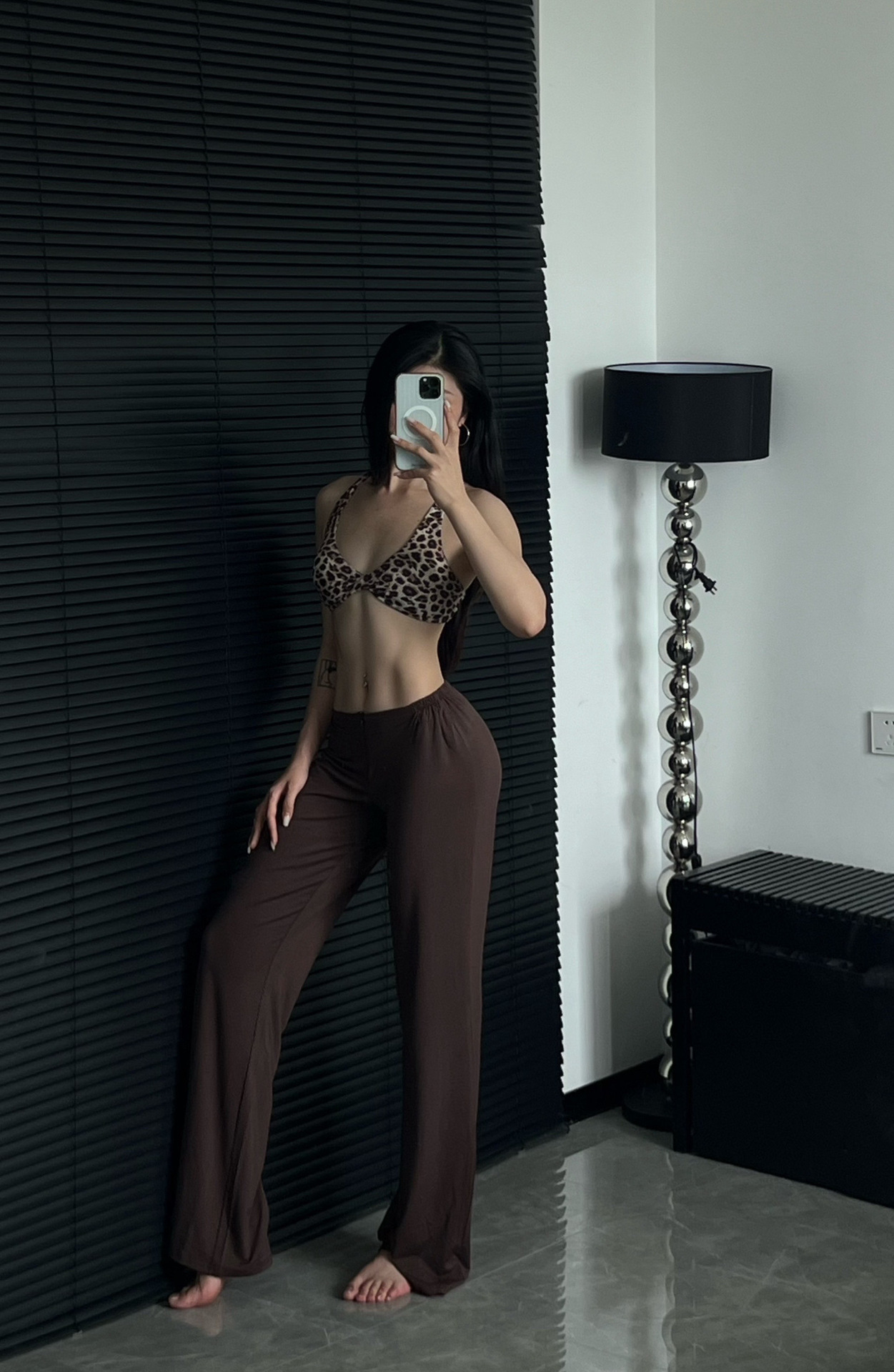 Cremallera enorme, cómodo, drapeado, yoga, pantalones deportivos Pilates, cintura pequeña pura, pantalones rectos para mujer