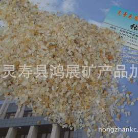 沙石砾石;石英;人造磨料