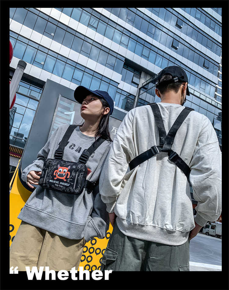 Men's Oxford Cloth Bag Casual Water Repellent Lightweight One-shoulder Messenger Tactical Bag display picture 29
