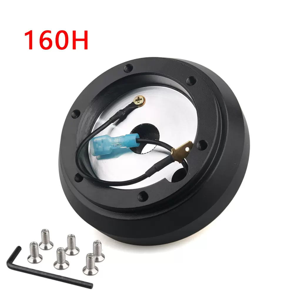 汽车改装方向盘底座适配器适用于马自达现代悦纳起亚福瑞迪160H