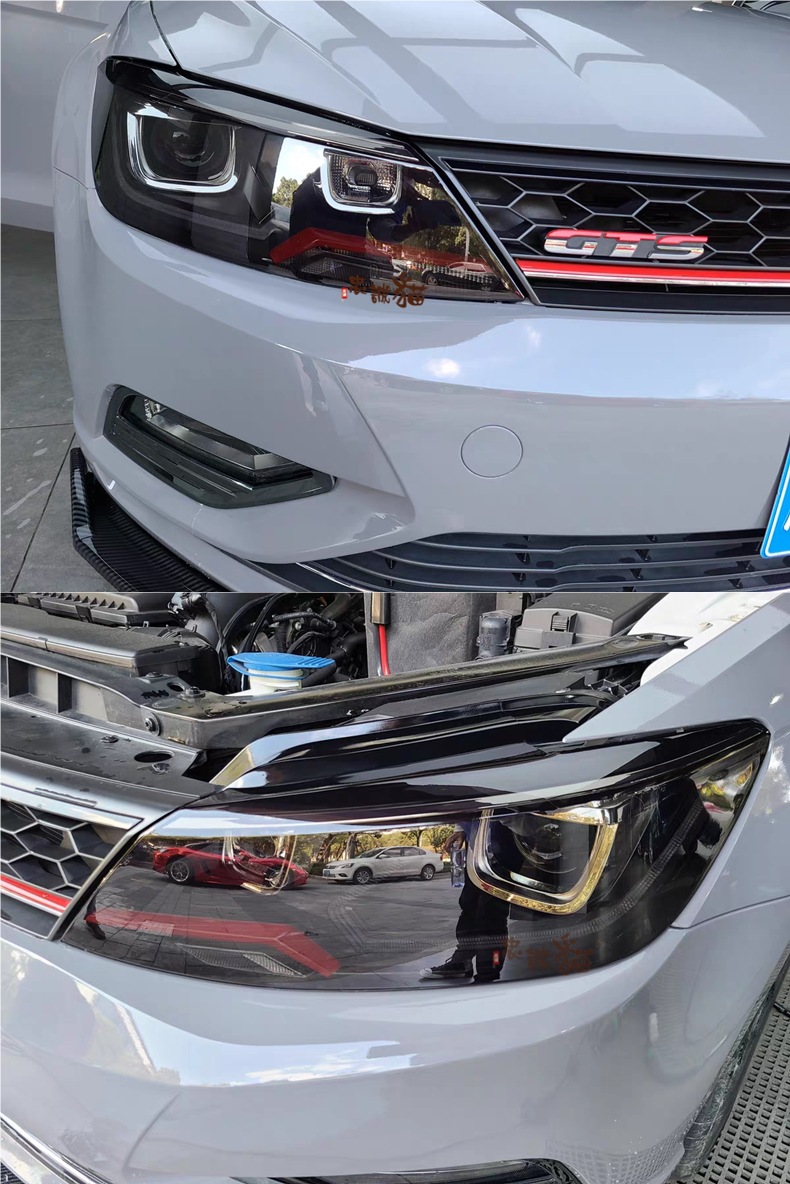 Car Headlight Transparent Protective Film Tpu Light Film Tph Tail Light Car Light Protection White Colorless Light-Transmitting Film