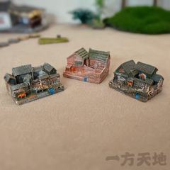 新しい中国風の禅盆栽装飾品リビングルームオフィス本棚ボーグラック装飾デスクトップマイクロ風景造園