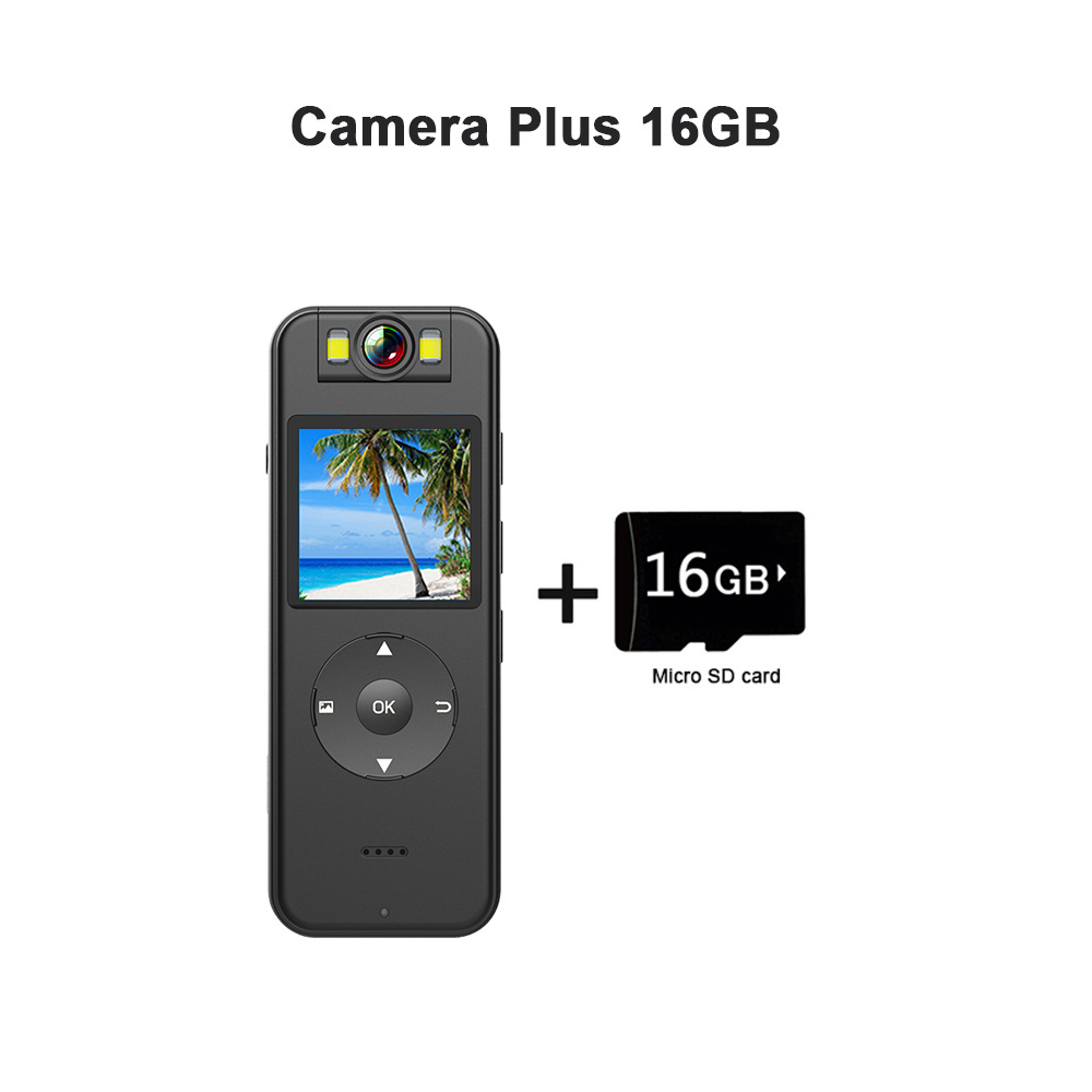 HD 4K cámara de movimiento al aire libre grabadora portátil de aplicación de la ley cámara digital WIFI inalámbrica