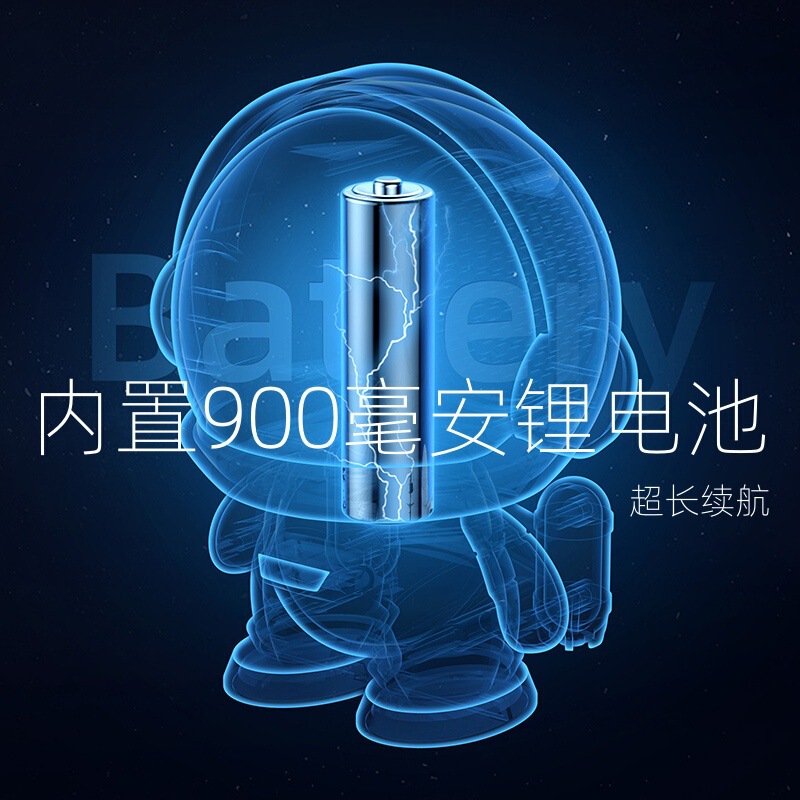 クリエイティブ宇宙飛行士無線bluetoothスピーカーtws対聯デスクトップロボット音響サブウーファプレゼント|undefined